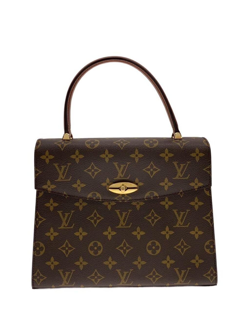 LOUIS VUITTON Malzerbes Monogram Canvas Brown